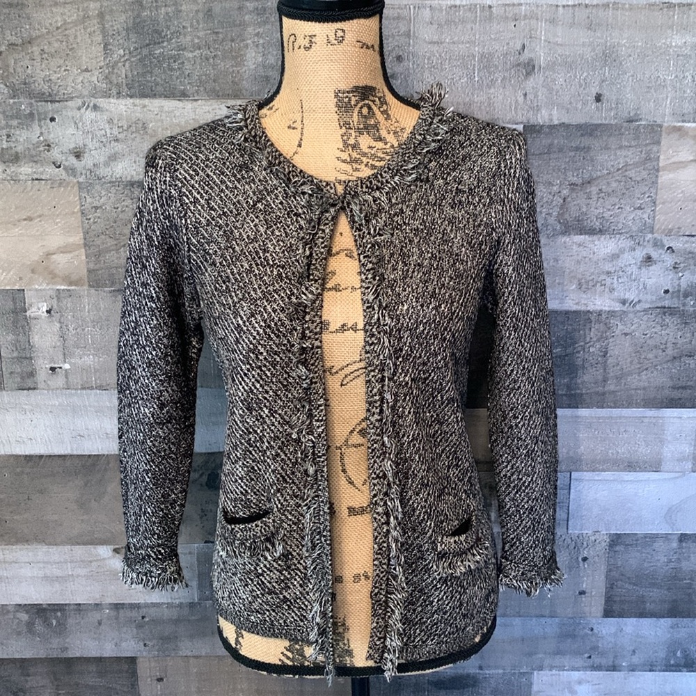 Cassiques Entier Sweater Jacket Size XS - Picture 3 of 16